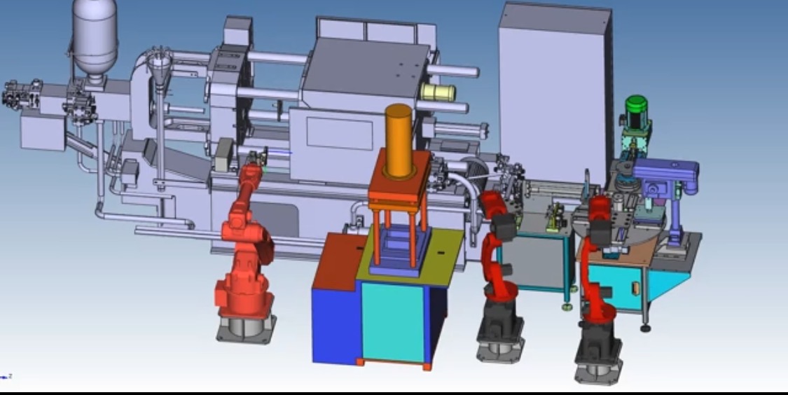 瑞泽鸣世六轴工业机器人模组应用